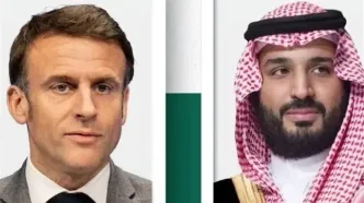 گفت‌وگوی ماکرون و بن سلمان درباره آمریکا و ایران