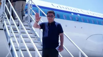فوری: فرود هواپیمای تیم ملی فوتبال ایران در آمریکا