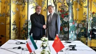دیدار وزیر خارجه چین با معاون شورای امنیت ملی ایران