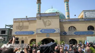 مراسم بدرقه پیکر بهروز رضوی