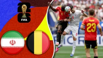 خلاصه بازی بلژیک 0 - ایران 0 + ویدئو