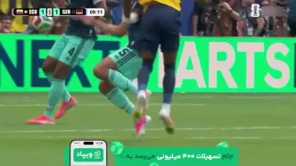 ویدیو | پاسخ سریع اکوادور به آلمان؛ آنگولو همه چیز را برابر کرد