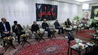 حضور چهره‌های ارشد صداوسیما در منزل شهید علی لاریجانی+ تصاویر