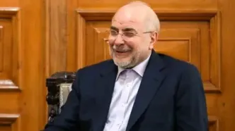 قالیباف وارد مسقط شد