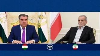 گفتگوی تلفنی پزشکیان با همتای تاجیکستانی