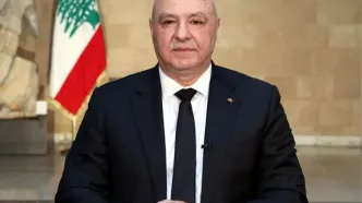 موضع رئیس جمهور لبنان به کمک ایران برای دستیابی به آتش‌بس