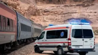 برخورد مرگبار قطار با ۲ عابر در شیرگاه