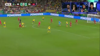 ویدیو: گل اول سوئد به تونس توسط یاسین آیاری