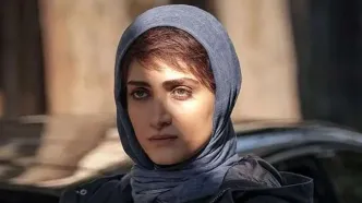 گریم الناز ملک در پشت صحنه یک فیلم سینمایی