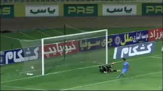 گل دوم چادرملو به پرسپولیس+ ویدئو