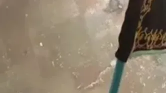 وضعیت بازار امام رضای مشهد پس از سیل دیروز