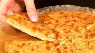تهیه نان رژیمی جو دوسر و پنیر در کمتر از ۳۰ دقیقه
