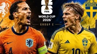 جام جهانی 2026؛ ساعت بازی هلند و سوئد