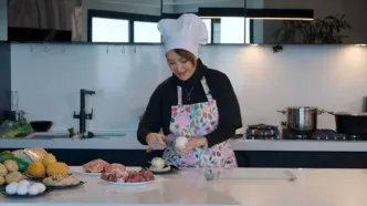 آشپزخانه لوکس سولماز حصاری مورد توجه کاربران قرار گرفت