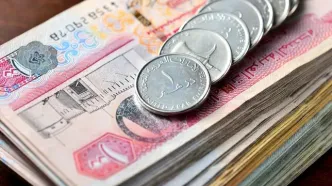 قیمت درهم امارات امروز دوشنبه ۱ تیر ۱۴۰۵