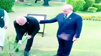 بیل زدن پزشکیان در پاکستان سوژه شد