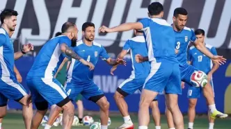عکس و وقتی گارد ملی مکزیک محافظ تیم ملی ایران می شود