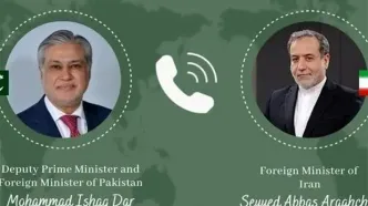 گفت‌وگوی عراقچی با مسئولین پاکستانی در مورد آتش بس