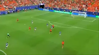 گل چهارم هلند به سوئد+ ویدئو