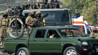 انفجار و تیراندازی نزدیک یک مرکز امنیتی در کراچی پاکستان