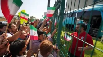 تیم ملی وارد فرودگاه لس آنجلس شد