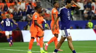 هلند 2 - 2 ژاپن ؛ سامورایی ها حاضر به شکست نشدند