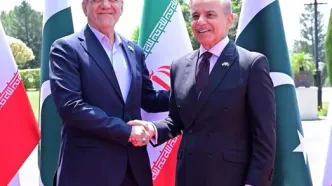 پزشکیان وارد اسلام‌آباد شد