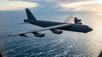 بمب‌افکن B-52 آمریکا سقوط کرد