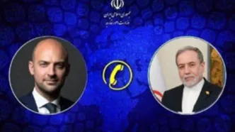 گفت‌وگوی تلفنی وزیر امور خارجه ایران با همتای فرانسوی