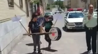 ویدئویی از یک هیات عزاداری که در اینستاگرام وایرال شد
