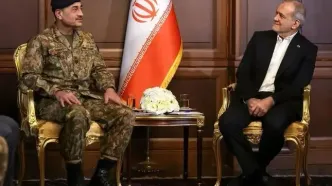 دیدار فرمانده ارتش پاکستان با پزشکیان/ تأکید بر توسعه همکاری‌های راهبردی و تقویت امنیت منطقه‌ای