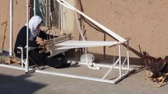 هنر فرت بافی روستای کهن بزد تربت جام ثبت ملی می‌شود