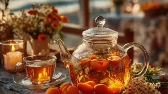 طرز تهیه دمنوش زردآلو؛ معجون طلایی برای هضم بهتر و شادابی پوست!