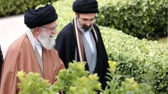 عید غدیر؛ اولین انتشار عکس رهبر معظم انقلاب در کنار امام شهید