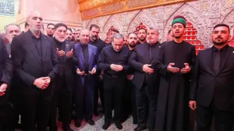 تصاویر متفاوت عراقچی در کربلا