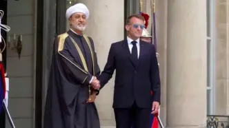 عینک مکرون دوباره سوژه شد!