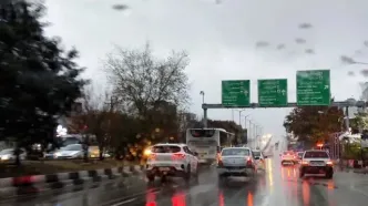 رگبار و رعد و برق در نیمه شمالی کشور