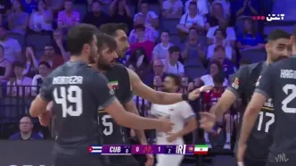 ببینید؛ خلاصه والیبال ایران 3 - کوبا 1 | لیگ ملت‌های ۲۰۲۶