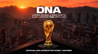 "DNA" را به عنوان سرود رسمی جام جهانی ۲۰۲۶ معرفی شد