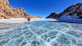 تصویری غیرمنتظره از قله سبلان در بهار امسال