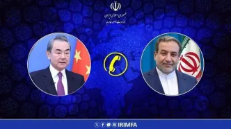 گفتگوی تلفنی وزرای امور خارجه ایران و چین
