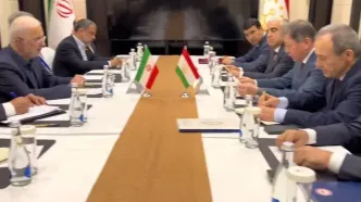 دیدار وزیر کشور ایران و وزیر امور داخلی تاجیکستان️