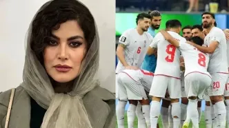حمایت ویژه این خانم بازیگر ایرانی از تیم ملی در جام جهانی / دوست دارم با مسی برم سر قرار شام