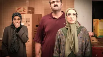 چهره متفاوت فهیمه «پایتخت» در استایلی تمام مشکی!