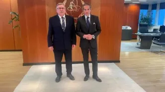 رایزنی اولیانوف و گروسی درباره چشم‌انداز حل درگیری بین آمریکا و ایران و نقش آژانس در این فرآیند