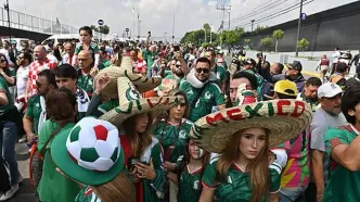 تصاویری از حال‌و هوای افتتاحیه جام‌جهانی 2026