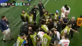شادی گل مردود شجاع به مصر تلافات داد!