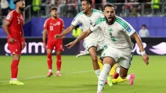 اردن 1 - 2 الجزایر ؛ امیدها برای صعود با کامبک زنده ماند
