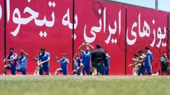 آخرین تمرین شاگردان قلعه‌نویی پیش از دیدار حیاتی جام جهانی