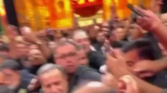 تصاویری از عراقچی در حرم امام حسین و حضرت عباس